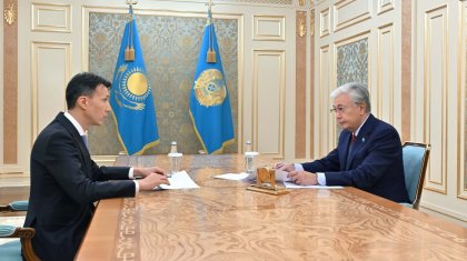 Тоқаев «Қазатомөнеркәсіп» ҰАК» АҚ басқарма төрағасы Мейіржан Юсуповты қабылдады