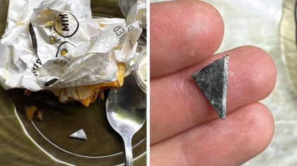 «Ішінен ұстараның сынығы шықты»: Желі қолданушылары блогерлер жарнамалаған донерге шағымданды