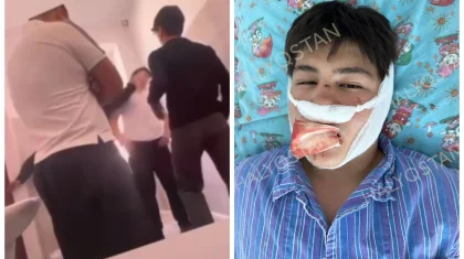 Қызылордадағы мектеп әжетханасында оқушыны қатарластары аяусыз сабап тастаған (ВИДЕО)