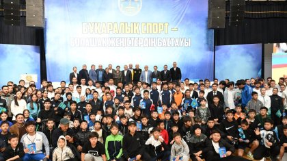 Жетісу жастары Олимпиада чемпиондарымен кездесті