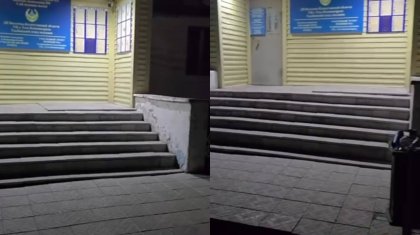 Өскемен әкімдігі немқұрайлы: полиция бекетіне пандус жоқ