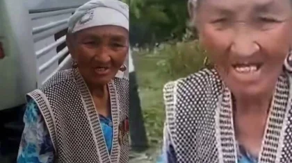 «КамАЗ жүргізіп ақша табады»: 88 жастағы әже желі қолданушыларын тәнті етті (ВИДЕО)