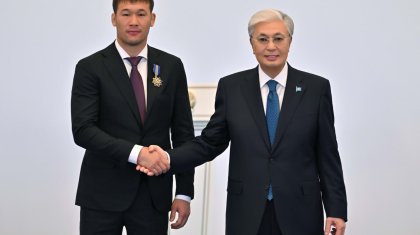 Шавкат Рахмонов ІІ дәрежелі «Барыс» орденімен марапатталды