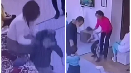 Атырау облысындағы әлеуметтік орталықта тәрбиеші мүгедектігі бар баланы аяусыз соққыға жыққан