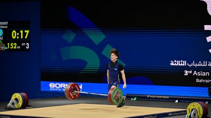 Бейбарыс Ерсейіт Азия ойындарының екі дүркін жүлдегері атанды