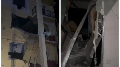 Түркістан облысында газ жарылып, 3 қабатты үйді тас-талқан етті