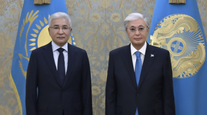 Тоқаев ҰҚШҰ Бас хатшысы Иманғали Тасмағамбетовпен кездесті