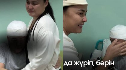 «Екінші әйелі емес, Мөлдір қарады»: Желіде Тұрсынбектің ота жасағаннан кейінгі фотосы тарады