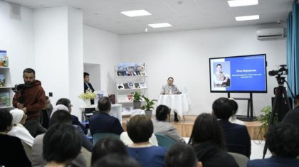 Астанадағы әдеби кездесу: Роза Мұқанова жас қаламгерлермен тәжірибе алмасты