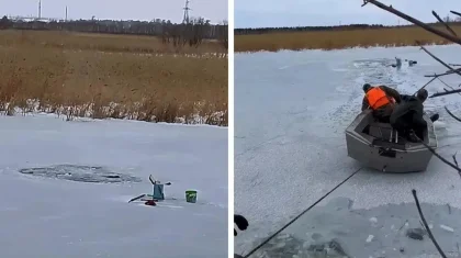Шортандыда балық аулап отырған зейнеткер мұз астына түсіп, қаза тапты (ВИДЕО)