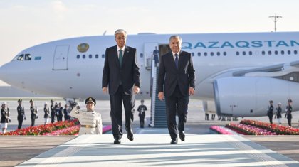 Қасым-Жомарт Тоқаев Өзбекстанға мемлекеттік сапармен барды