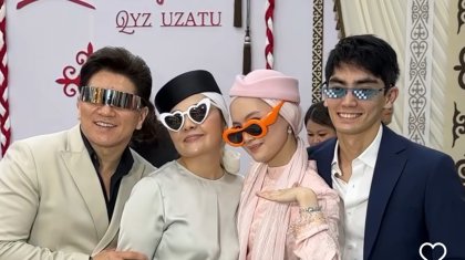 Сәкен Майғазиевтің отбасы тағы да елді таңқалдырды (ВИДЕО)