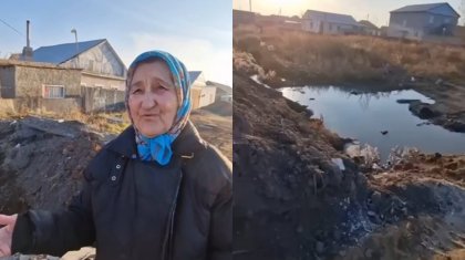 Қарағандыда жаңбыр су арнасы қирап, тұрғындар ажал аузында жүр