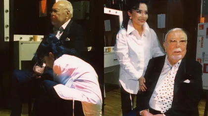 «Махаббатым»: Жас келіншектің Асанәлі Әшімовтің аяғын уқалап отырған сәті тарады (ФОТО)