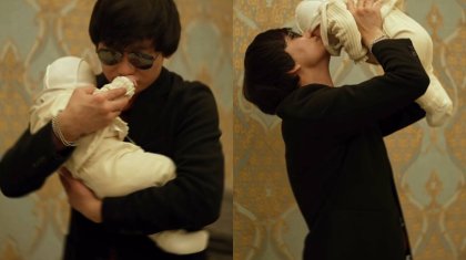 «Кішкентай Рәбия Сұлтаным!»: Қайрат Нұртас алғаш рет қызымен қауышып, елді елжіретті (ВИДЕО)