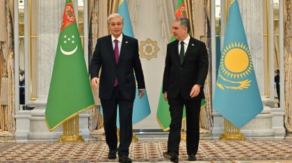 Тоқаев Ашхабад қаласына барды