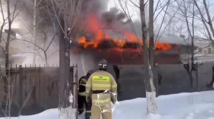 Астанадағы коттедж қалашығында өрт шықты