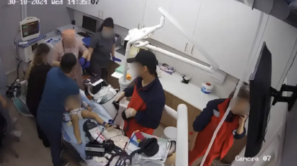 «Жүз пайыз қарсымын»: тіс емханасында сәбиінен айырылған әке мәлімдеме жасады