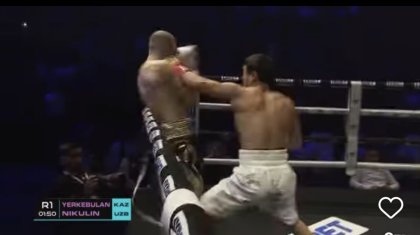 Еркебұлан Тоқтар өзбекстандық боксшысын нокаутпен жеңді (ВИДЕО)