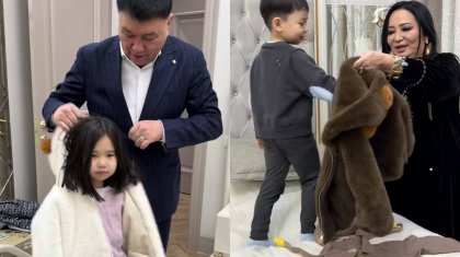 «Осындай ата арман ғой»: Нұртас Айдарбеков немерелерін қуантып, елдің жүрегін елжіретті (ВИДЕО)