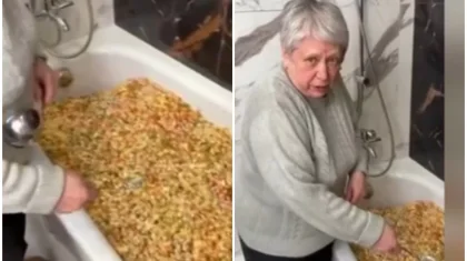 Жаңа жылға бір ванна оливье салатын дайындаған қария желіні шулатты