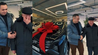 «Әкенің орны бөлек»: Жан Ахмадиев қайын атасын жылатты (ВИДЕО)