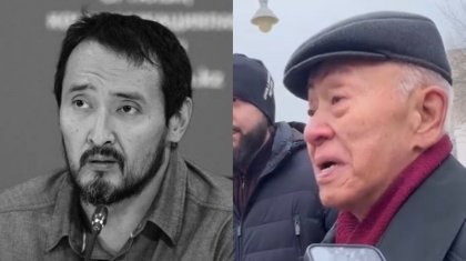 «Ең қиыны – балаңның артында қалғаның»: Мұрат Бисенбиннің әкесі көз жасын тыя алмады (ВИДЕО)