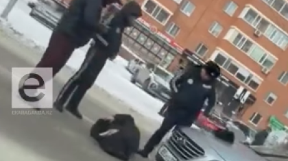 Теміртауда жүргізуші зейнеткерді қағып өлтірді (ВИДЕО)