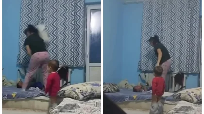 «Іс қозғалды»: Жаркентте ұлын аяусыз сабаған келіншек ұсталды