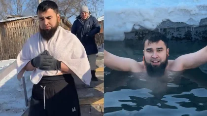 «Дәл осы күні емес шығар енді»: Жүгінісов шоқыну күні суға түсем деп сынға қалды (ВИДЕО)