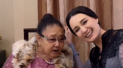 96 жас – өнерге тосқауыл емес: Бибігүл Төлегенованың шәкіртімен айтқан әні жұртты тебірентті (ВИДЕО)