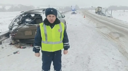 Екі адам қаза болды: Ресейде қазақстандық нөмір таққан көлік жол апатына ұшырады