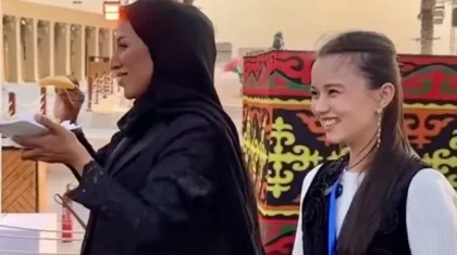 Димаштың қарындасы қазақтың ұлттық тағамдарын Дохада паш етті (ВИДЕО)