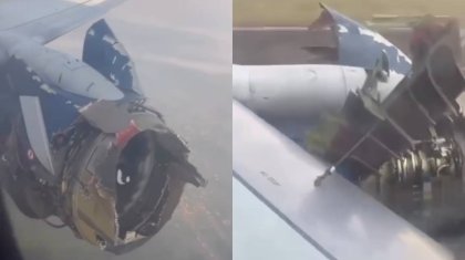 Қозғалтқышы жарылуға шақ қалған ұшақ шұғыл қонды