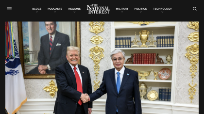 The National Interest басылымында Қасым-Жомарт Тоқаевтың мақаласы жарық көрді