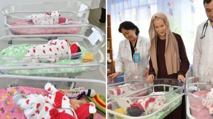 Қарақат, Қымбат және Сымбат: Атырауда үшем дүниеге келді