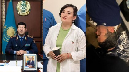 «Көмектесу парызымыз»: Ақтаулық полицей мен дәрігер ұшақта шетел азаматын аман алып қалды