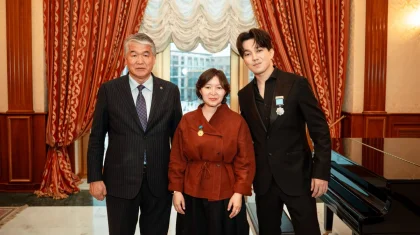 Димаш Құдайберген мен Самал Еслямова ТҮРКСОЙ марапаттарына ие болды