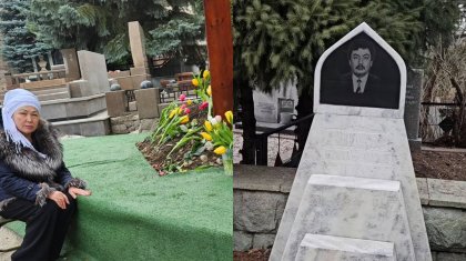 «Жатқан жерлері жайлы болсын»: Бағдат Әшімова зират басынан видео жариялады (ВИДЕО)