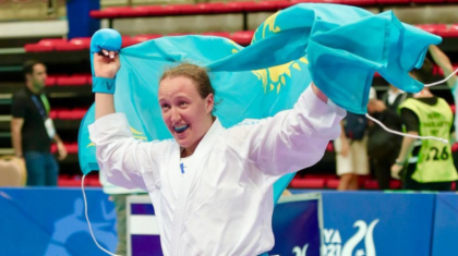 Қазақстандық спортшы каратэден алтын алды