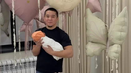 «Қызым, мен үшін ерекшесің»: Асу Алмабаев бесінші рет әке атанды (ФОТО)