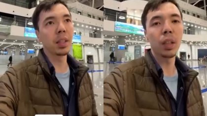 «Билет бар, бірақ орын жоқ»: Air Astanа Сырым Әуезханды ұшаққа мінгізбей қойды (ВИДЕО)