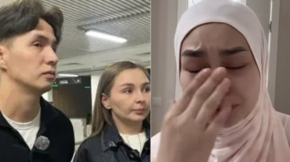 «Біреуді өлтіріп, қылмыс жасаған жоқ қой»: Жанабыловтың келіні ағыл-тегіл жылады (ВИДЕО)