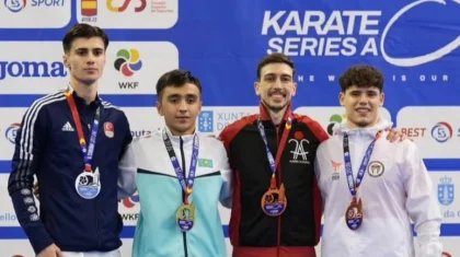 Қазақстандық каратэші Испаниядағы жарыстың жеңімпазы атанды