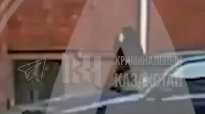 Қостанайда ер адам көшедегі бейтаныс әйелді аямай ұрып кеткен (ВИДЕО)