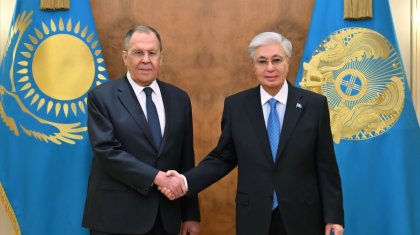 Тоқаев Ресей Федерациясының Сыртқы істер министрі Сергей Лавровты қабылдады