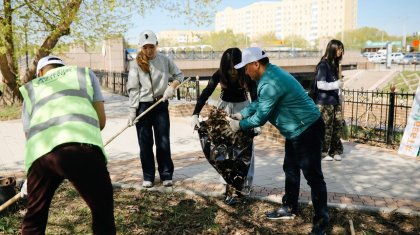 Очистка водоемов и набережных: в столице проходит экоакция «Мөлдір бұлақ»