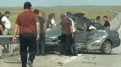 Жамбыл облысында жантүршігерлік жол апаты болды (ВИДЕО)
