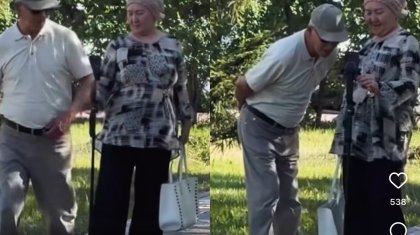 «Осындай махаббат бәріне бұйырсын»: ата мен әже көпшілікті сүйсінтті