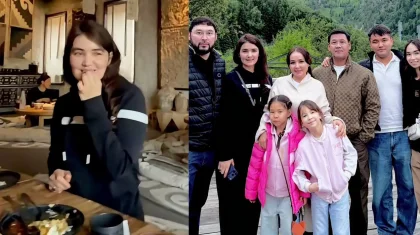 «Құдағи шошаңдап қалған»: Жанболат пен Жазира құдаларымен қыдырды (ВИДЕО)